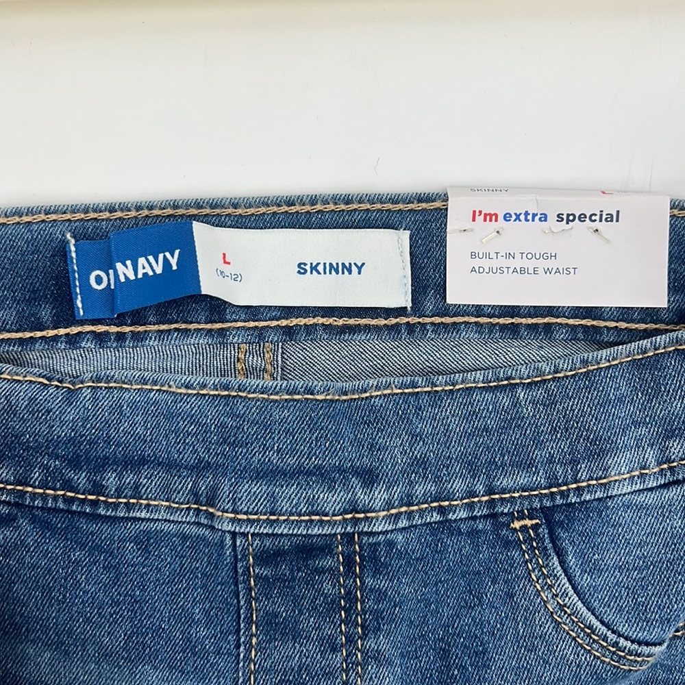 Old Navy NWT Skinny Jeans Girls sz. L (10-12) - Picture 5 of 8